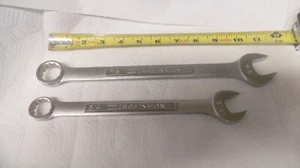 lot of 2 Craftsman 12pt SAE combination wrenches, sizes 3/4 and 7/8, 44701 44703 - Picture 1 of 4