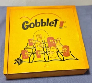Gobblet! Strategy Board Game With Wooden Storage Box and Game Board - Picture 1 of 14