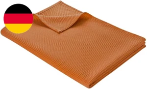 WOHNWOHL Tagesdecke 150 X 200 Cm • Waffelpique Leichte Sommerdecke Aus 100% Baum - Bild 1 von 12