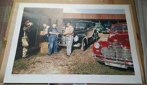 JUNIOR JOHNSON*MOONSHINE SERIES* "THE PAY-OFF" *PRINT* LIMITED EDITION* #/1000* - Picture 1 of 10
