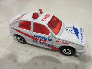 1995 Matchbox Opel Kadett World Cup Police Security Car Diecast Toy Race Car - Picture 1 of 6