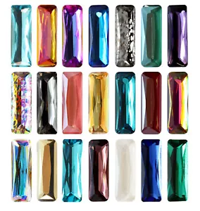 AUREA Crystals A4547 Princess Baguette Fancy Stones Crystals - Picture 1 of 29