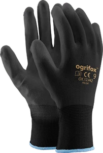 12 pares de guantes de trabajo guantes de montaje guantes mecánicos jardín PU talla 10 - Imagen 1 de 1