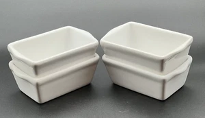 Celebrate It Mini Stoneware Baking Small Loaf Pan White 6”-Michaels- Set of 4 - Picture 1 of 5