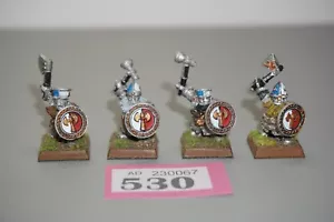 Warhammer Fantasy Dwarf Ironbreakers x 4 - Metal The Old World - Imagen 1 de 6