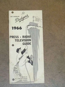 LOS ANGELES DODGERS MEDIA GUIDE - 1966 - Picture 1 of 1
