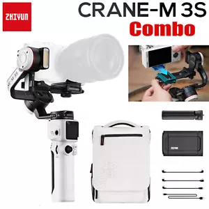 ZHIYUN Crane M3S M3 S Combo 3-Axis Gimbal Stabilizer for Mirrorless Cameras DSLR - Picture 1 of 9
