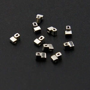 10 Pz/Confezione Ganci Crimpabili Ortodonzia Dentale Acciaio Inox Tubo Croce - Foto 1 di 8