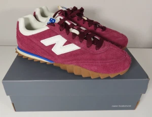 Zapatillas New Balance RC30 Para Hombre Talla 10 Púrpura Blanco Clásicas Gamuza Estilo de Vida - Imagen 1 de 12