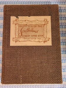 Alabama Folk Art, Poetry,Glimpses Of The Southland, ROBERT D Cook - Picture 1 of 8
