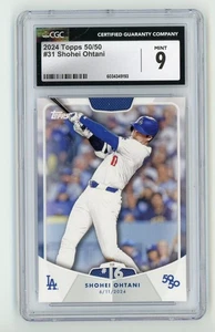 2024 Topps 50/50 #31 Shohei Ohtani CGC 9 Home Run #16 - Picture 1 of 2