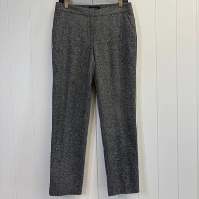 Pantalones Talbots Mujer Academia Preppy Color Moteado Tweed Talla 4 Carrera Oficina Foto 1 de 4
