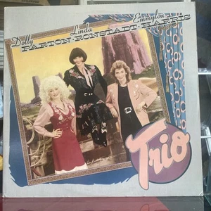 Dolly Parton, Linda Ronstadt, Emmylou Harris - Trio (1987, LP Vinyl) Wildflowers - Imagen 1 de 6