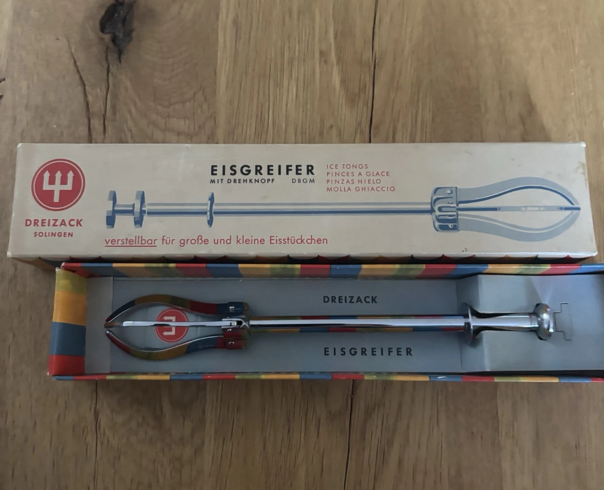 Fink Eiswürfelzange Aus Edelstahl – 16 Cm Greifzange Für Eiswürfel, Spülmaschinengeeignet