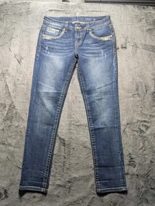 Grace In LA Skinny Jeans Women's Size 30 Dark Wash - Picture 1 of 13
