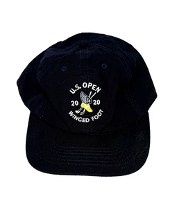 US OPEN Winged Foot Golf Hat USGA Member Adult Adjustable 2020 Navy Blue Cap - Picture 1 of 3