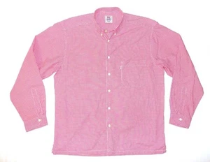 LEVI'S - Herren Vintage Gingham Check Hemd - Large - Rot Weiß Regular Fit - Bild 1 von 5