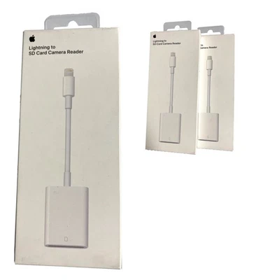 Original Apple Lightning auf SD Kamera Leser A1595 USB 3 versiegelte Box # MJYT2AM/A - Bild 1 von 4