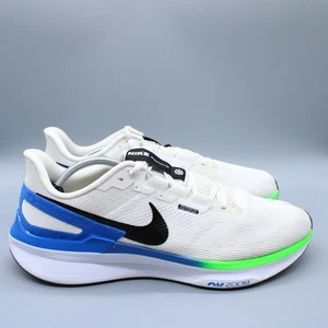 Nike Mujeres Blanco Verde Malla Sólida Plano Atlético Zapato para Correr DJ7883 104 Talla 13 - Imagen 1 de 11