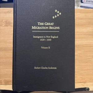 The Great Migration Begins, Immigrants to New England 1620-1633, Vol. 2 (540) - Picture 1 of 4