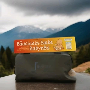 BÄUCHLEIN - SALBE BABYNOS ZUR PFLEGENDEN BAUCHMASSAGE BEI SÄUGLINGEN & KINDERN - Bild 1 von 2