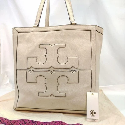 Bolso de hombro Tory Burch de cuero blanco para mujer de Japón Foto 1 de 4