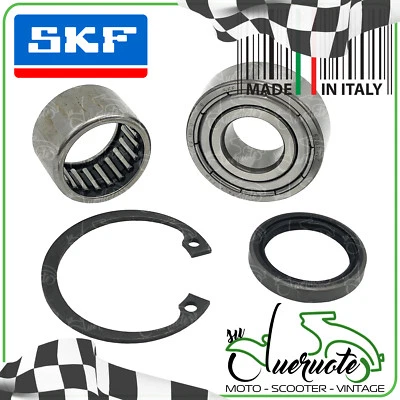 KIT CUSCINETTI FORCELLA TAMBURO RUOTA ANTERIORE VESPA PX 125 150 200 ARCOBALENO
