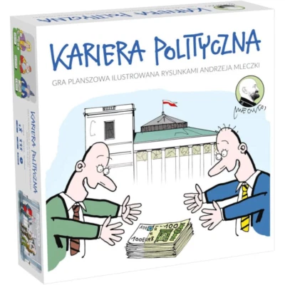 MDR Kariera Polityczna Polska Zabawna Gra Planszowa Towarzyska Imprezowa Prezent - Image 1 of 4