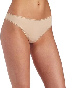 On Gossamer Women's 182117 Cabana Cotton Hip G-Thong Panty Underwear Size S/M - Picture 1 of 2
