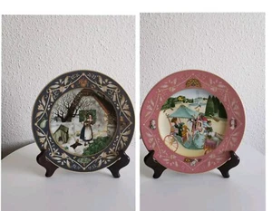 Villeroy Boch Heinrich Germany Paar Sammelteller Die französischen Märchen  - Bild 1 von 22