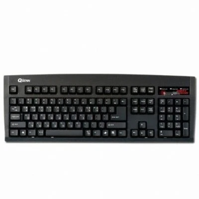 QSENN SEM-DT35 Black Gaming Keyboard in EN/KR USB Ver. - Image 1 of 4
