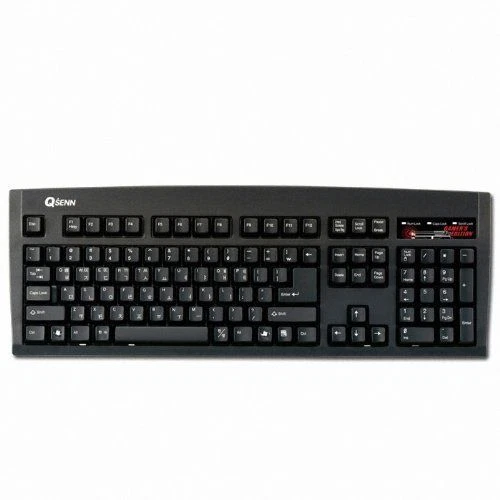 QSENN SEM-DT35 Black Gaming Keyboard in EN/KR USB Ver. - Image 1 of 4