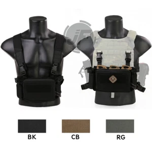 Emerson Tactical Assault Chest Rig D3CR Micro Harness Front Panel w/ Mag Pouches - Picture 1 of 16