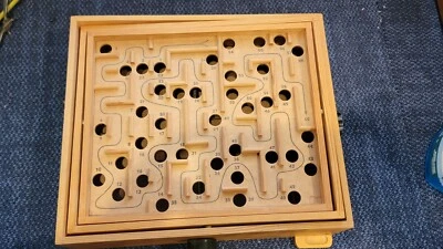 Laberinto Madera Puzzle Juguete Equilibrio Mesa Juego Laberinto | Prevenir Demencia Foto 1 de 3