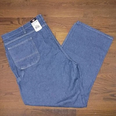 NEW Dickies Jeans Mens 50x32 Denim Carpenter Workwear Blue - Image 1 of 4