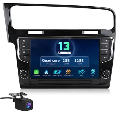 Für VW Golf VII MK7 2013-2017 10" Carplay Autoradio Android 14 GPS BT Kam 2+32G - Bild 1 von 4