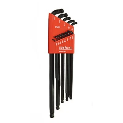 Eklind 17213 Double-Ball-Hex-L Key Allen Wrench - 13pc set SAE Inch - Image 1 of 4