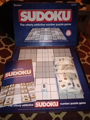 Suduko Board Game Addictive Number Puzzle Game  New Factory Sealed Free Shipping - Image 1 of 4