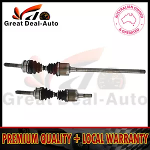 CV Joint Drive Shafts For Holden TF Rodeo 2.6L Petrol 2.8L Diesel 1988-2003 Pair - Picture 1 of 5