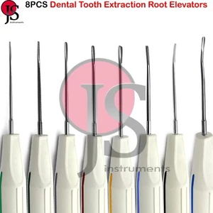 Dental Root Elevators Luxating Tooth Loosening Extraction Instruments Surgical - Bild 1 von 3
