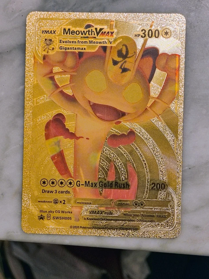 Meowth VMAX SWSH005 SWSH: Sword & Shield Promo Cards Holo - Image 1 of 1