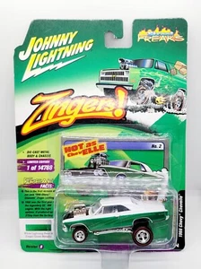 Johnny Lightning 2021 Zingers 1966 Chevy Chevelle Small Rip On Card Toy Car New  - Picture 1 of 5