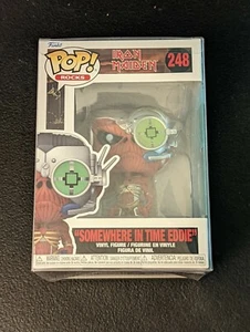 Funko POP Pop! Rocks: Iron Maiden Eddie Somewhere in Time w/Protector Box - Picture 1 of 4