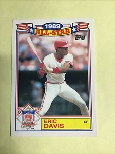 1989 Topps Baseball  #2 Eric  Davis ALL STAR - NM-MINT  2610