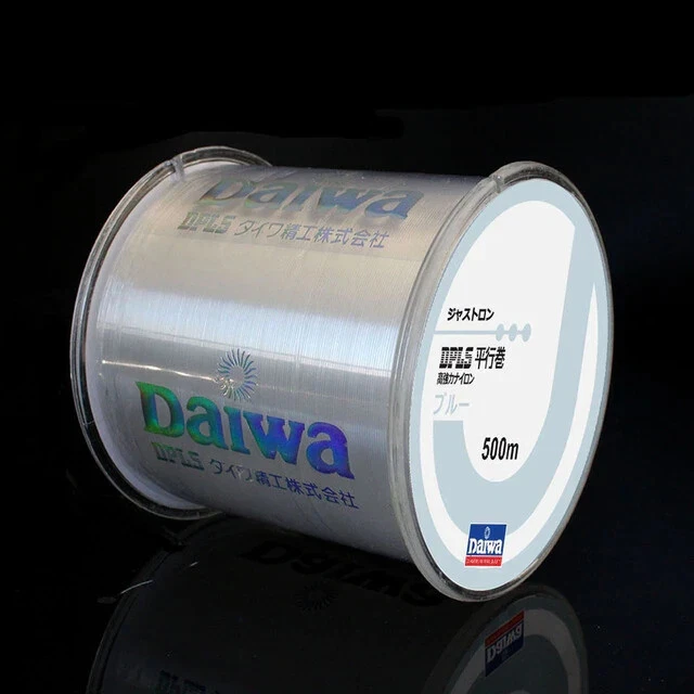 Filo da Pesca Nylon 500m Daiwa, Resistente allo Sfregamento, Trasparente - Immagine 1 di 1