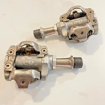 Pedales MTB Shimano XTR PD-M959 SPD sin clip 9/16 doble lado Foto 1 de 4