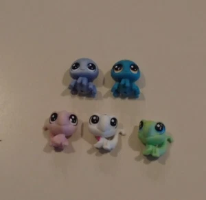 Littlest Pet Shop LPS Teensies Micro Pets Lot 12 ~ Gators & Spiders - Picture 1 of 2