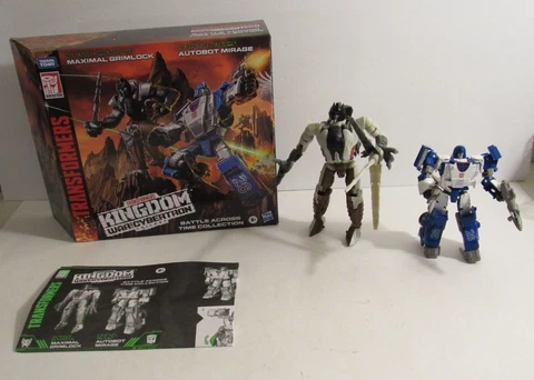 Transformers Kingdom Generations War for Cybertron WFC-K40 Grimlock Mirage READ Cover