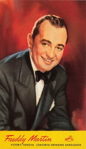 RCA Victor's Noted "Concerto-Swinging Bandleader" Freddy Martin Postcard - Picture 1 of 2