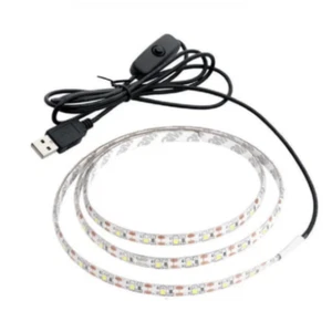 5V USB Led Strip Light SMD 2835 50cm 1M 2M 3M 4M 5M White/Warm White/Red/Blue/Gr - Picture 1 of 10